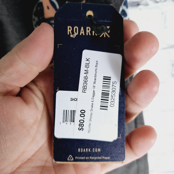 ROARK | Shorey Snake & Dagger hybrid board swim bathing suit shorts - Picture 7 of 11